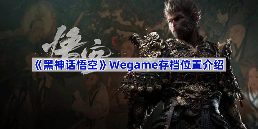 《黑神话悟空》wegame存档位置介绍